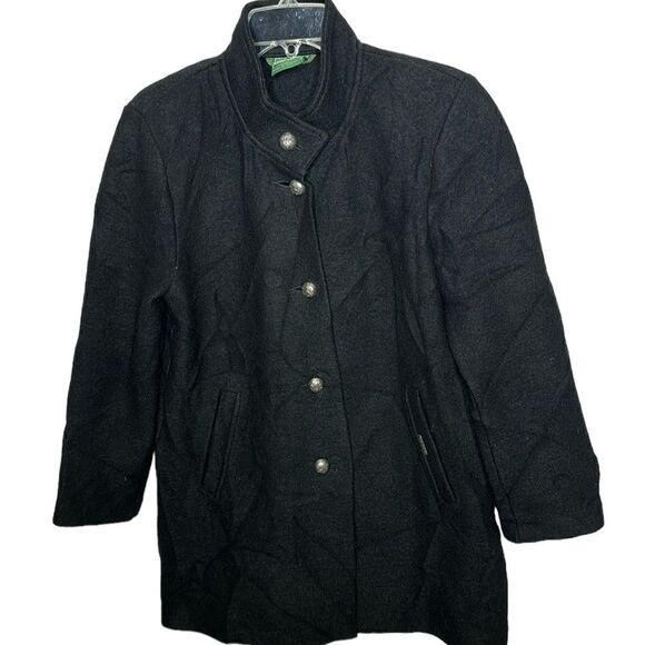Geiger 100% New Wool Pea Coat. Size 8. - Picture 1 of 9